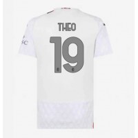 AC Milan Theo Hernandez #19 Gostujuci Dres za Ženska 2023-24 Kratak Rukav